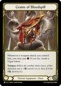 Grains of Bloodspill (Golden) - FAB182 - Flesh and Blood: Promo Cards - Flesh and Blood TCG card