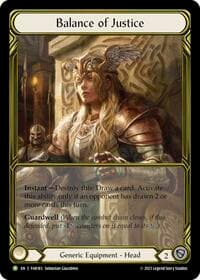 Balance of Justice (Golden) - FAB183 - Flesh and Blood: Promo Cards - Flesh and Blood TCG card