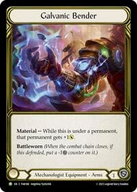 Galvanic Bender (Golden) - FAB188 - Flesh and Blood: Promo Cards - Flesh and Blood TCG card