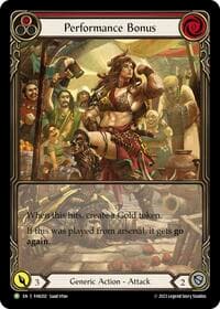 Performance Bonus (Red) - FAB202 - Flesh and Blood: Promo Cards - Flesh and Blood TCG card