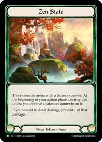 Zen State - FAB244 - Flesh and Blood: Promo Cards - Flesh and Blood TCG card