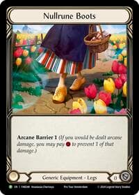 Nullrune Boots - FAB248 - Flesh and Blood: Promo Cards - Flesh and Blood TCG card