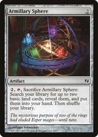 Armillary Sphere - Duel Decks: Venser vs. Koth - Magic: The Gathering card