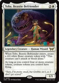 Toby, Beastie Befriender - Prerelease Cards - Magic: The Gathering card