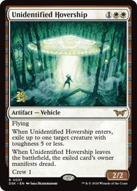 Unidentified Hovership - Prerelease Cards - Magic: The Gathering card