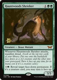Hauntwoods Shrieker - Prerelease Cards - Magic: The Gathering card