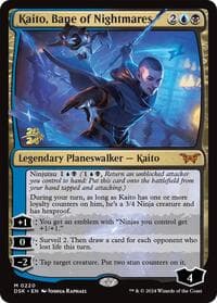 Kaito, Bane of Nightmares - Prerelease Cards - Magic: The Gathering card