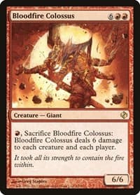 Bloodfire Colossus - Duel Decks: Venser vs. Koth - Magic: The Gathering card
