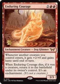 Enduring Courage - Prerelease Cards - Magic: The Gathering card