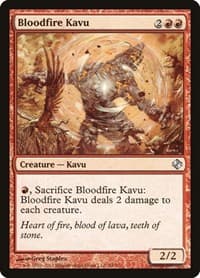 Bloodfire Kavu - Duel Decks: Venser vs. Koth - Magic: The Gathering card