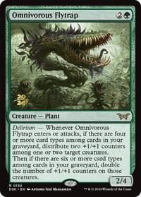 Omnivorous Flytrap - Prerelease Cards - Magic: The Gathering card