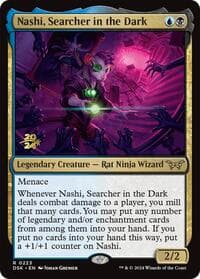 Nashi, Searcher in the Dark - Prerelease Cards - Magic: The Gathering card