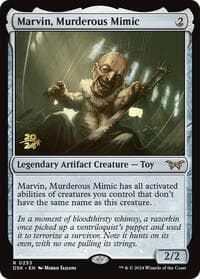 Marvin, Murderous Mimic - Prerelease Cards - Magic: The Gathering card