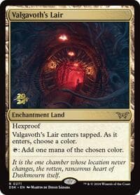 Valgavoth's Lair - Prerelease Cards - Magic: The Gathering card