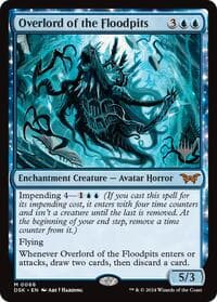 Overlord of the Floodpits - Promo Pack: Duskmourn: House of Horror - Magic: The Gathering card