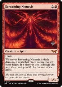 Screaming Nemesis - Promo Pack: Duskmourn: House of Horror - Magic: The Gathering card