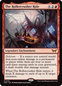 The Rollercrusher Ride (0155) - Promo Pack: Duskmourn: House of Horror - Magic: The Gathering card