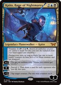 Kaito, Bane of Nightmares - Promo Pack: Duskmourn: House of Horror - Magic: The Gathering card