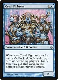 Coral Fighters - Duel Decks: Venser vs. Koth - Magic: The Gathering card