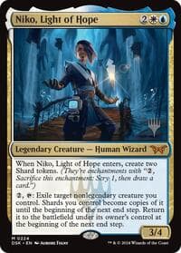 Niko, Light of Hope - Promo Pack: Duskmourn: House of Horror - Magic: The Gathering card