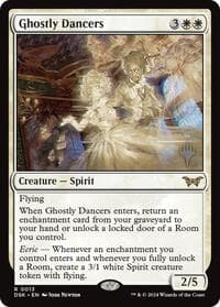 Ghostly Dancers - Promo Pack: Duskmourn: House of Horror - Magic: The Gathering card