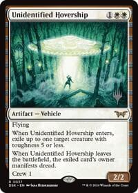 Unidentified Hovership - Promo Pack: Duskmourn: House of Horror - Magic: The Gathering card