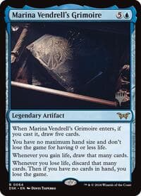 Marina Vendrell's Grimoire - Promo Pack: Duskmourn: House of Horror - Magic: The Gathering card