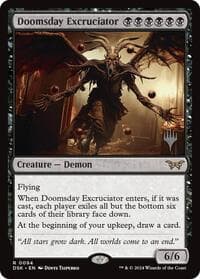 Doomsday Excruciator - Promo Pack: Duskmourn: House of Horror - Magic: The Gathering card