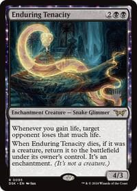 Enduring Tenacity - Promo Pack: Duskmourn: House of Horror - Magic: The Gathering card