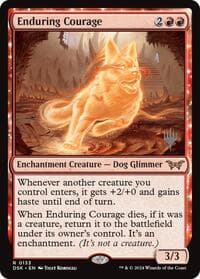 Enduring Courage - Promo Pack: Duskmourn: House of Horror - Magic: The Gathering card