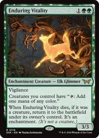 Enduring Vitality - Promo Pack: Duskmourn: House of Horror - Magic: The Gathering card