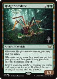 Hedge Shredder - Promo Pack: Duskmourn: House of Horror - Magic: The Gathering card