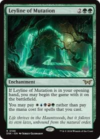 Leyline of Mutation - Promo Pack: Duskmourn: House of Horror - Magic: The Gathering card