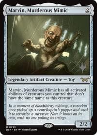 Marvin, Murderous Mimic - Promo Pack: Duskmourn: House of Horror - Magic: The Gathering card