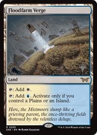 Floodfarm Verge - Promo Pack: Duskmourn: House of Horror - Magic: The Gathering card