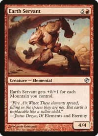 Earth Servant - Duel Decks: Venser vs. Koth - Magic: The Gathering card