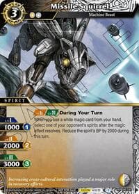 Missile Squirrel (Store Tournament & Sealed Deck Pack Vol.1) - Battle Spirits Saga Promo Cards - Battle Spirits Saga card