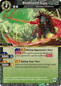 Bladewolf Gray (Store Tournament & Sealed Deck Pack Vol.1) - Battle Spirits Saga Promo Cards - Battle Spirits Saga card