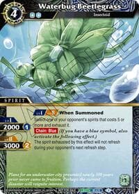 Waterbug Beetlegrass (Store Tournament & Sealed Deck Pack Vol.1) - Battle Spirits Saga Promo Cards - Battle Spirits Saga card