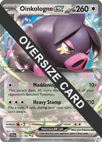 Oinkologne ex - Jumbo Cards - Pokemon card