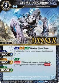 Crumbling Golem (Store Tournament & Sealed Deck Pack Vol.1 -Winner-) - Battle Spirits Saga Promo Cards - Battle Spirits Saga card