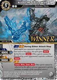 Killer Machine Half (Store Tournament & Sealed Deck Pack Vol.1 -Winner-) - Battle Spirits Saga Promo Cards - Battle Spirits Saga card
