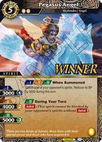 Pegasus Angel (Store Tournament & Sealed Deck Pack Vol.1 -Winner-) - Battle Spirits Saga Promo Cards - Battle Spirits Saga card