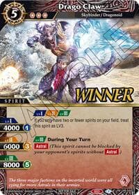 Drago Claw (Store Tournament & Sealed Deck Pack Vol.1 -Winner-) - Battle Spirits Saga Promo Cards - Battle Spirits Saga card