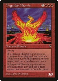 Bogardan Phoenix - Visions - Magic: The Gathering card