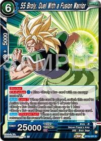 SS Broly, Duel With a Fusion Warrior - Ultimate Advent - Dragon Ball Super: Masters card