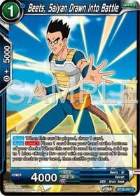 Beets, Saiyan Drawn Into Battle - Ultimate Advent - Dragon Ball Super: Masters card