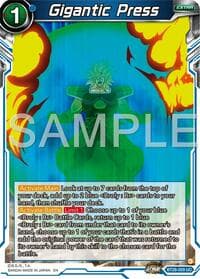 Gigantic Press - Ultimate Advent - Dragon Ball Super: Masters card