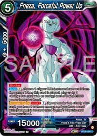 Frieza, Forceful Power Up - Ultimate Advent - Dragon Ball Super: Masters card
