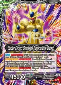 Cool // Golden Cooler, Dimension-Transcending Growth - Ultimate Advent - Dragon Ball Super: Masters card